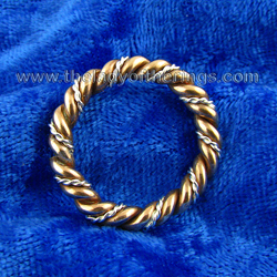 La Bague Torsade, bronze