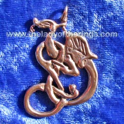 Skillsta Dragon viking pendant