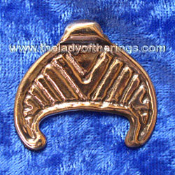 Lunule pendentif viking