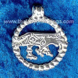 pendentif loup hunnestad viking