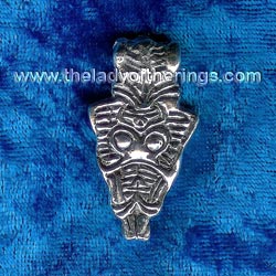 masque uppaakra pendentif viking